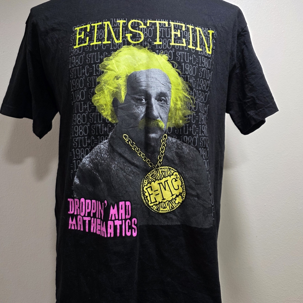 Vintage Stussy Einstein Great Minds Tee *rare* Size Xl